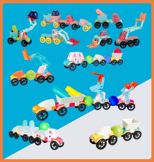 Bastões de brinquedo magnéticos
