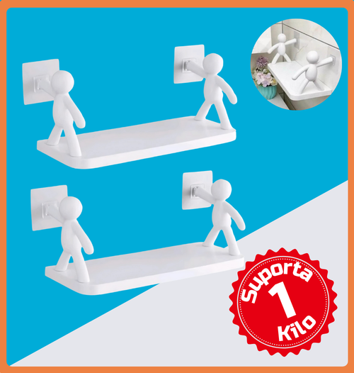 Prateleira Adesiva - Organiza e decora ambientes - iShelf
