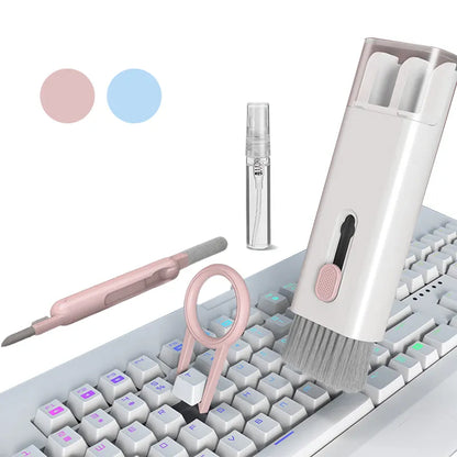 Kit de higienização 7 em 1 para Eletrônicos - Acabe com a agonia da sujeira
